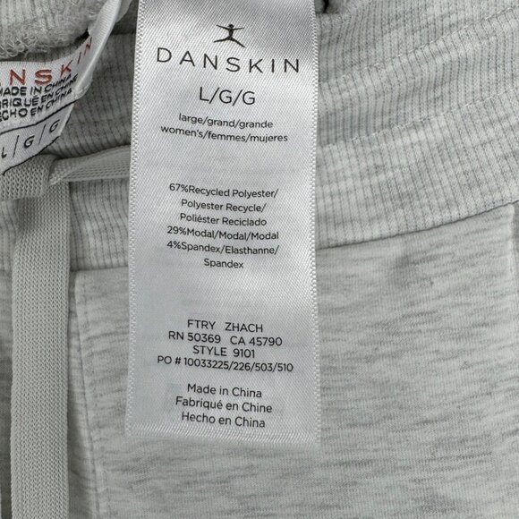 NEW NEVER WORN Danskin Women's Jogger Sweatpants L Polyester/Modal/Spandex Light - Picture 4 of 5